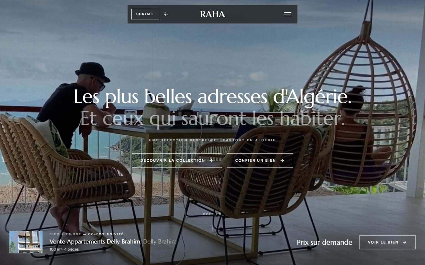 RAHA home page