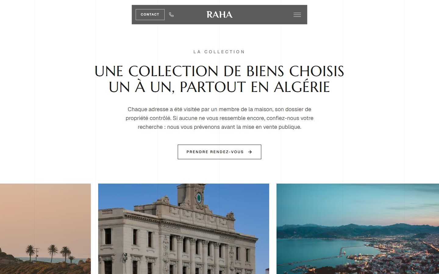 The RAHA collection