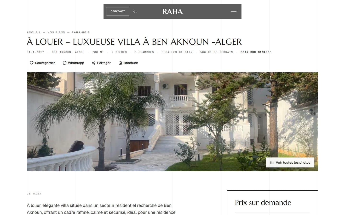 Property page